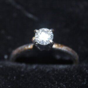 Vintage HGE "Diamond" Promise Engagement Wedding Ring